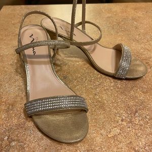 Formal Champagne Heels